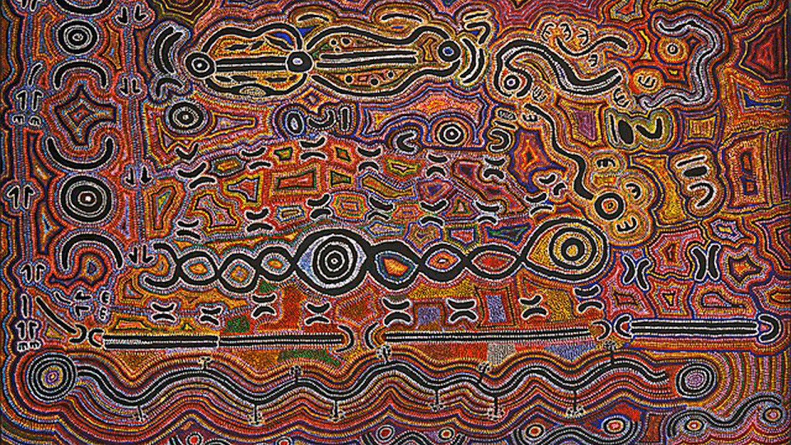 Aboriginal Religious Art - Dot Painting